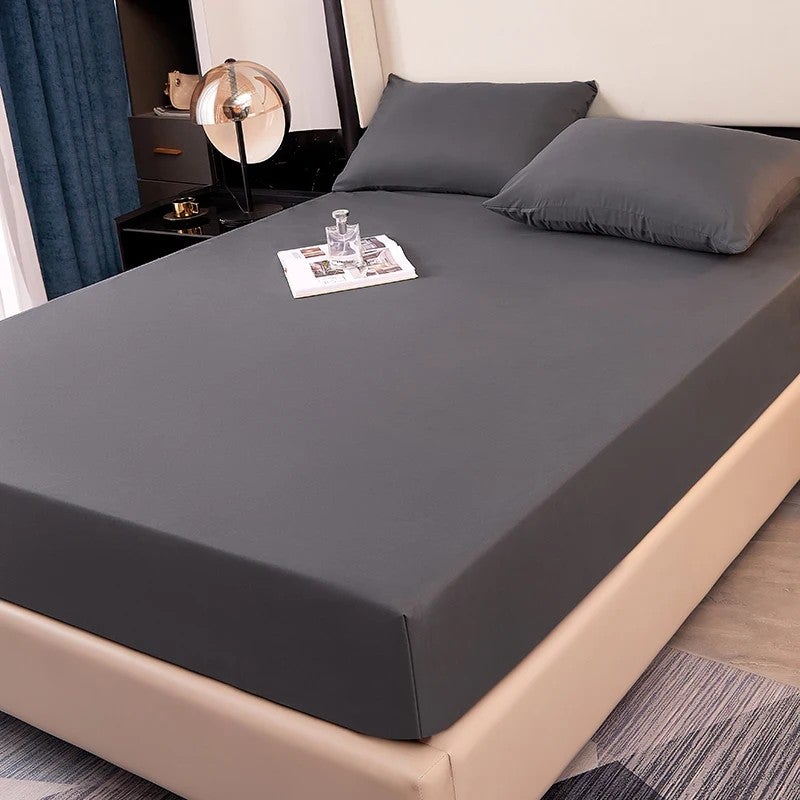 Bluejw Sunny Textile Skincare Cotton Fitted Sheets for Beds Waterproof Fitted Sheet - Image 1